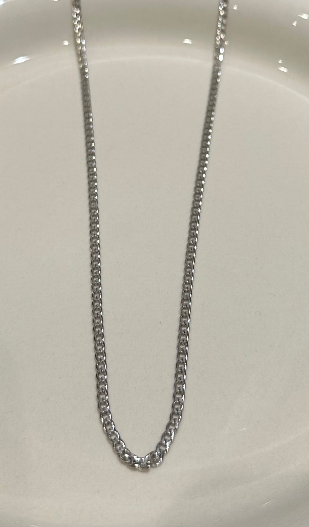 Panzerkette Silber Herren